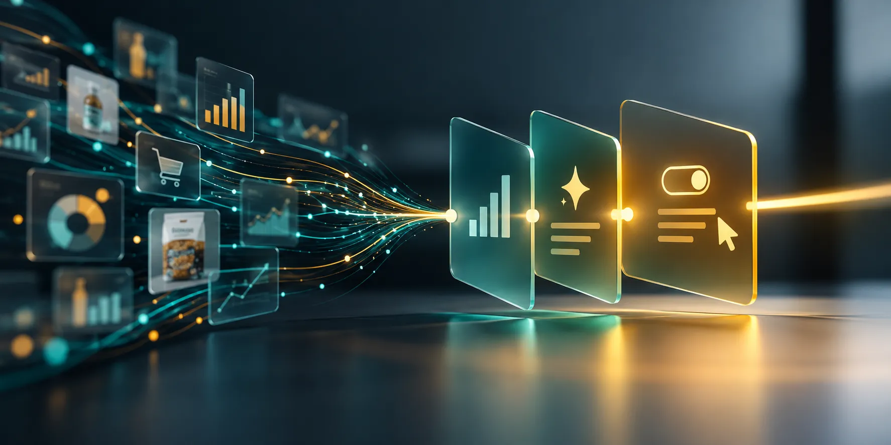 Evidence, recommendation, and controlled action flowing through Triffecta AI